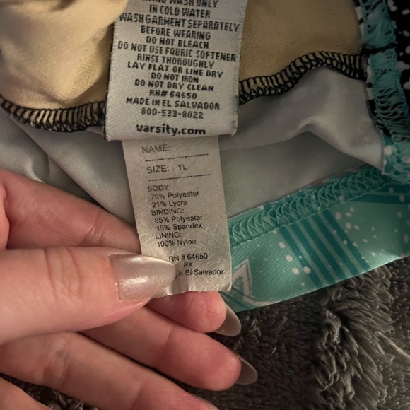 World Cup practice wear tank and shorts youth large sports bra is adult xs - Picture 13 of 14